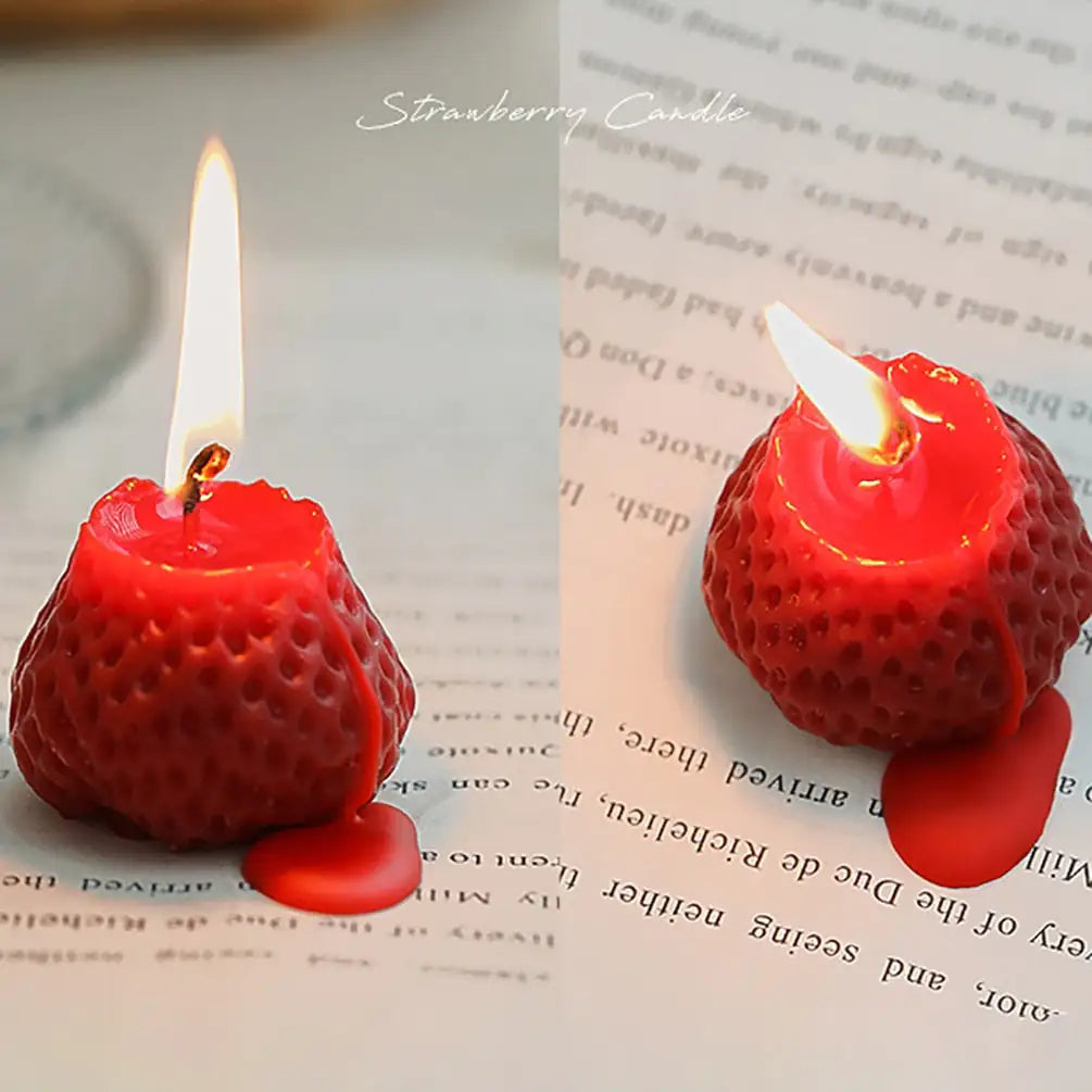 Strawberry Decorative Aromatic Candles